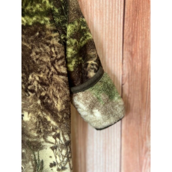 REALTREE Toddler Camo Hooded Fleece Coverall 3 Months (Bx 6) - Picture 5 of 10
